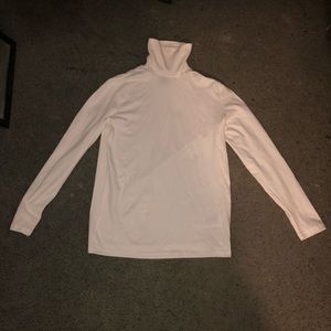 Men’s White Turtleneck